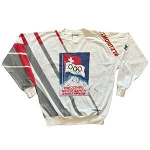 Vintage Adidas St. Moritz Squaw Valley Winter Olympic Game